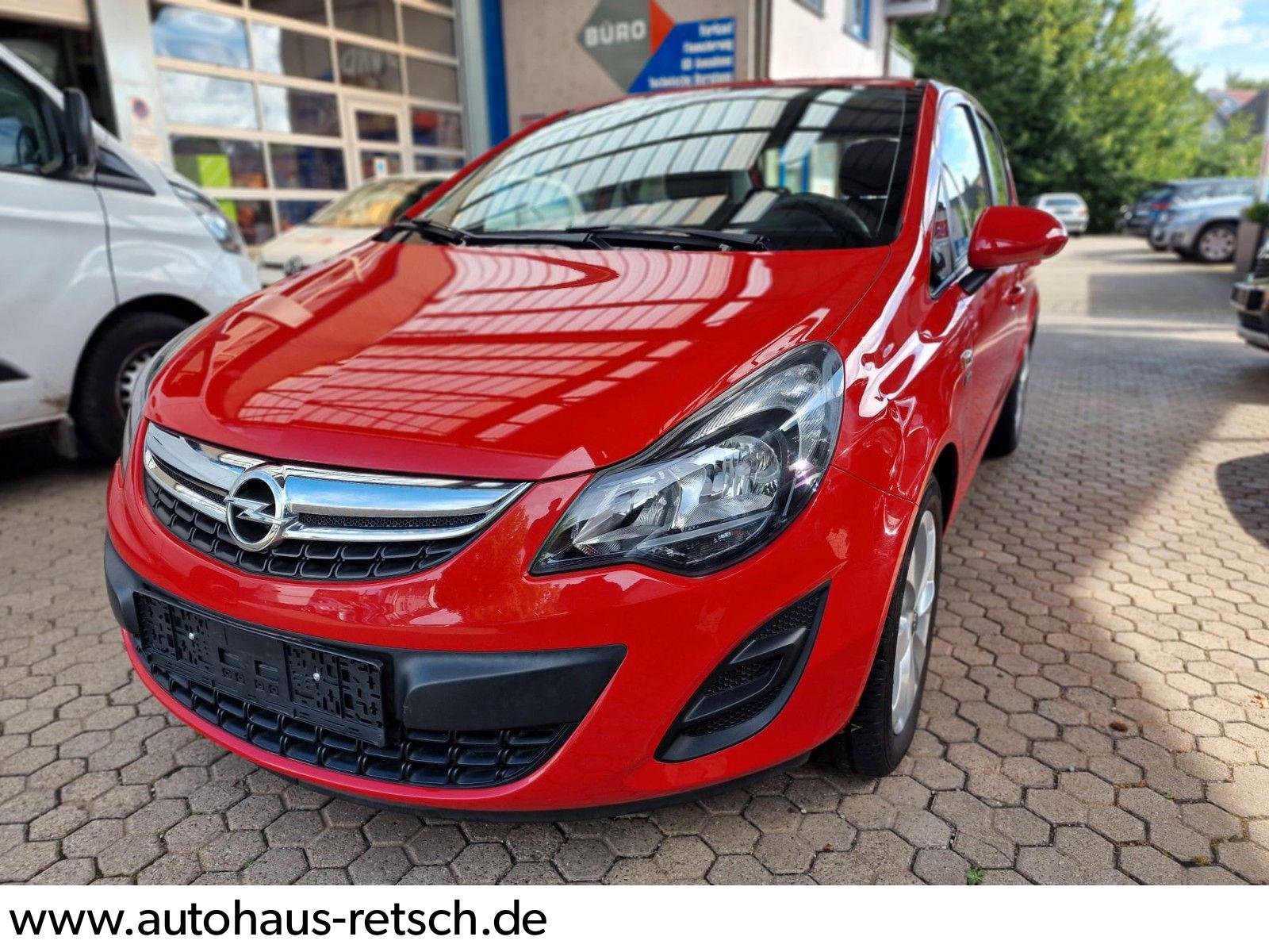 Opel Corsa D Active Tempomat Alufelgen MF Lenkrad