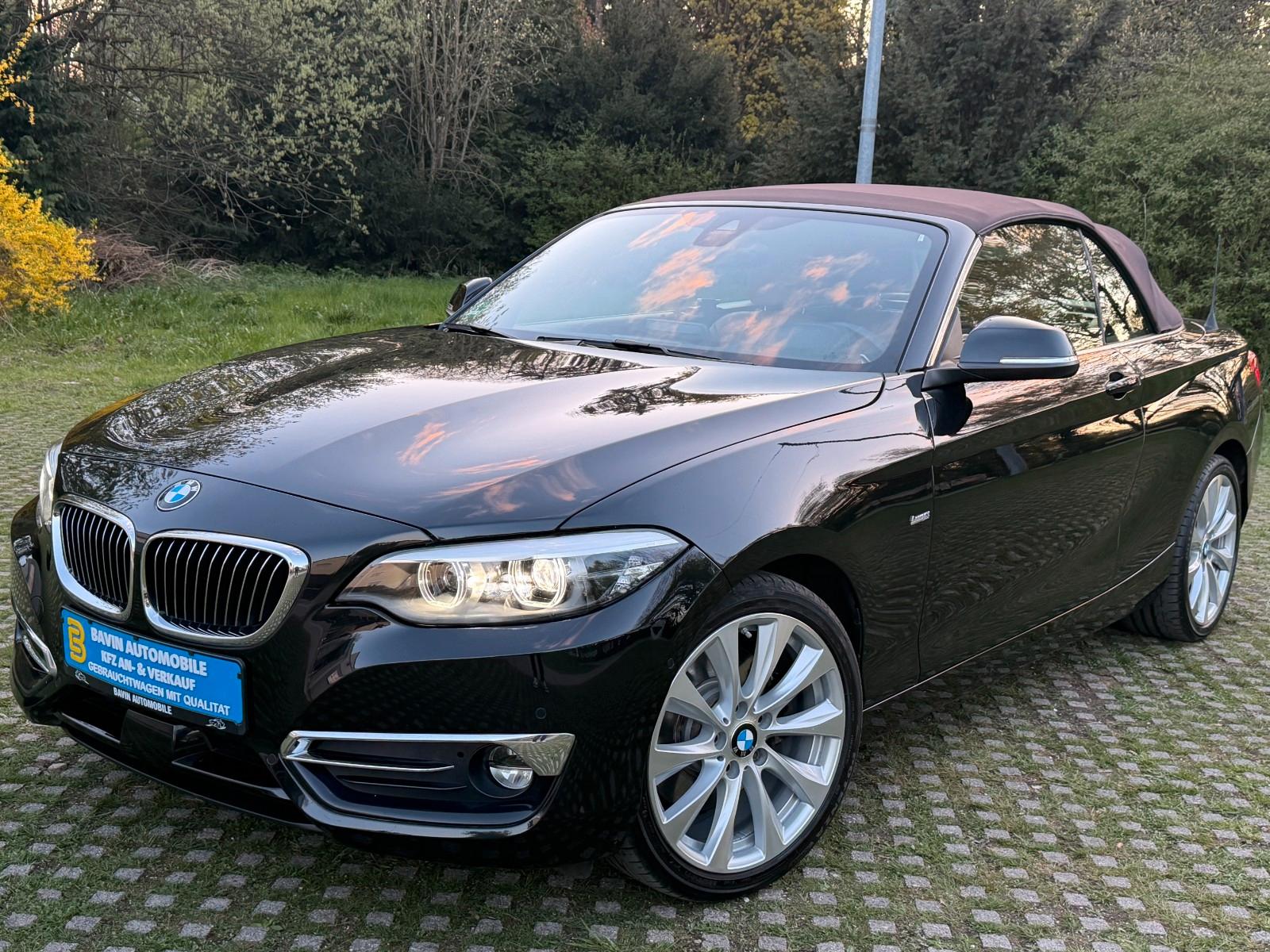 BMW 230i Cabrio Luxury Line *Braunes-Leder *Kamera *