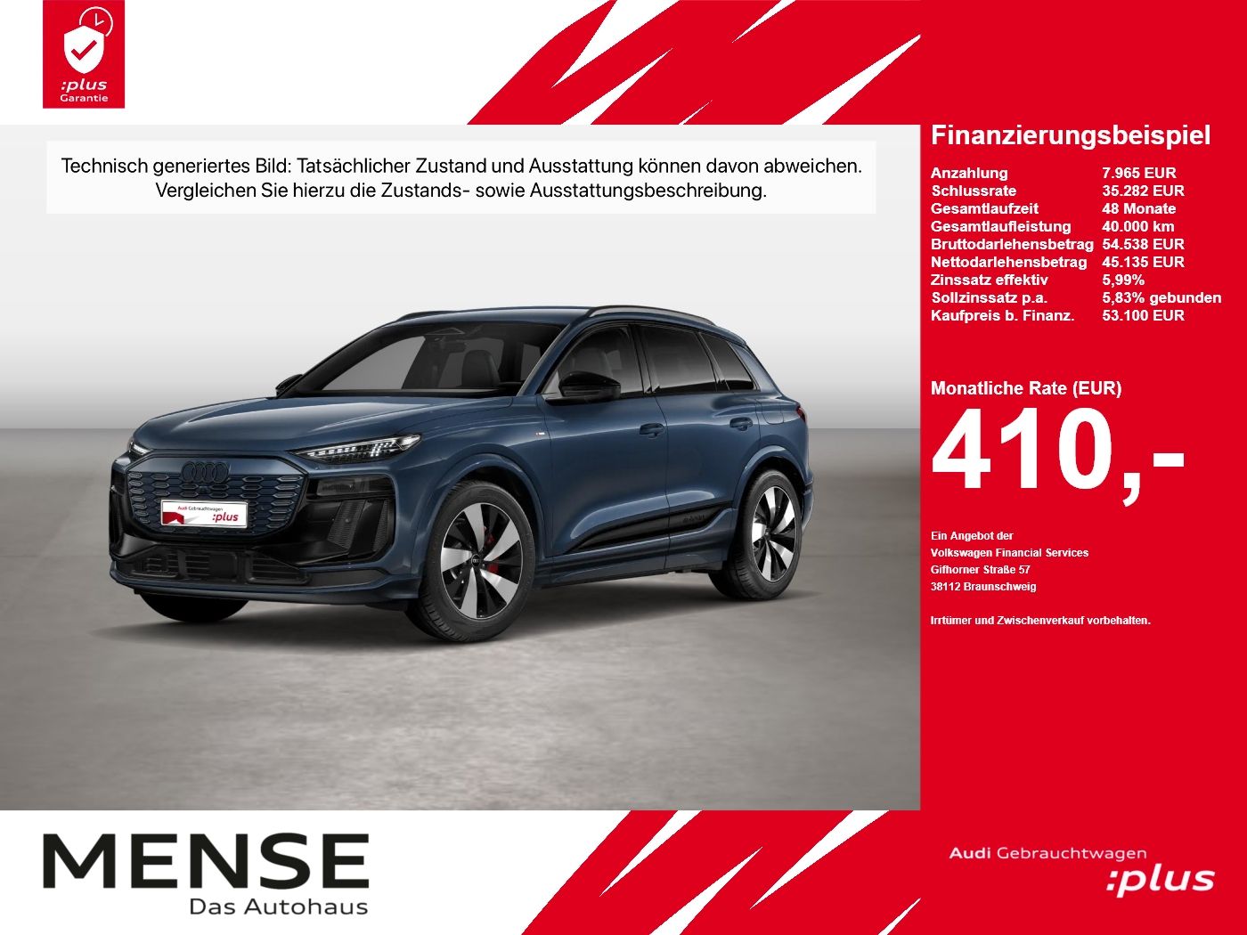 Audi Q6 e-tron S line Standhzg|4xSHZG|ACC|LED