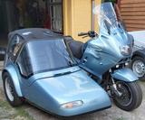BMW R1100RT Gespann + Seitenwagen blaugrau-metallic - BMW R 1100 RT