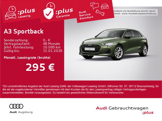 Audi A3 Sportback 35 TDI S tr. *AHK*LED*NAVI*8-fach*