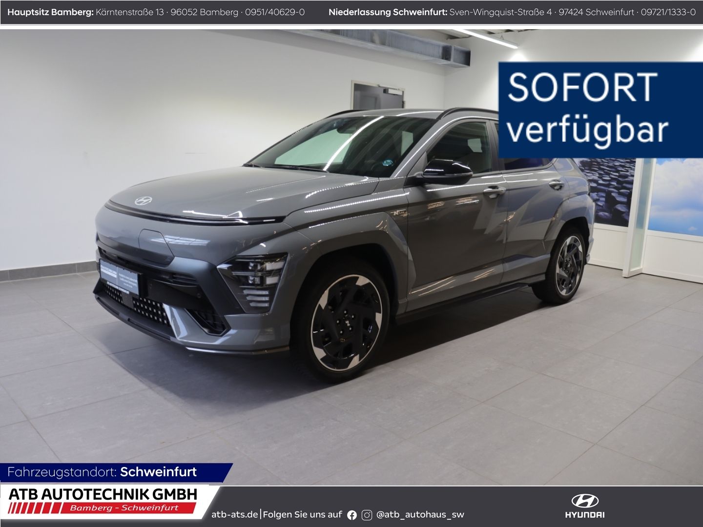 Fahrzeugabbildung Hyundai KONA Elektro N Line 65,4 kWh 2WD 218PS 98,6% SOH