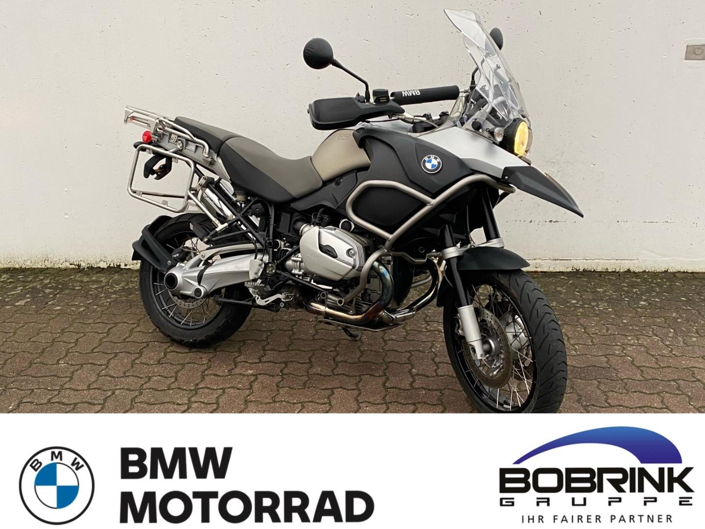 BMW R 1200 GS weiss-aluminium, metallic matt,Scheckh