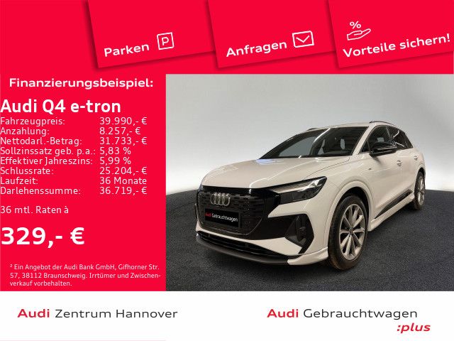 Audi Q4 e-tron 40 LED virtual Navi Teilleder