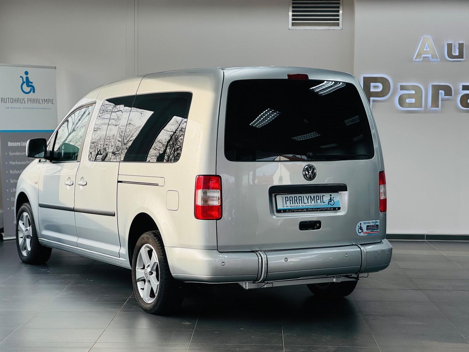 Volkswagen Caddy Maxi 1.9 TDI Rollstuhlgerecht-Rampe