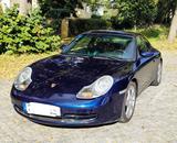 Porsche 996 Coupe oceanblau-metallic Tiptronic PSM - mit Benzin-Antrieb: Coupe, Blau, Metallic