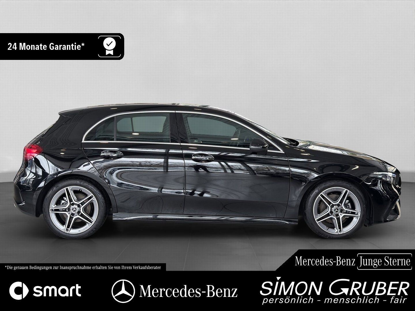 Fahrzeugabbildung Mercedes-Benz A 200 AMG Adv+ Ambi KeyGo MBeam Distronic Kamera