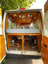 Fiat Camper Van Hippie Bastler - Fiat Ducato mit Benzin-Antrieb