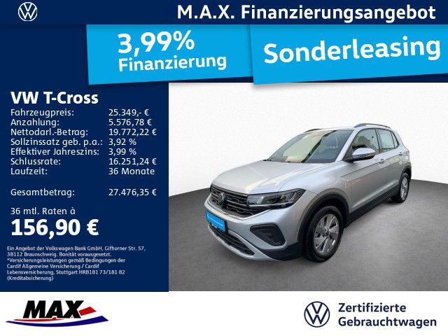 T-Cross 1.0 TSI DSG LIFE LED+NAVI+ACC+KAMERA+ALU