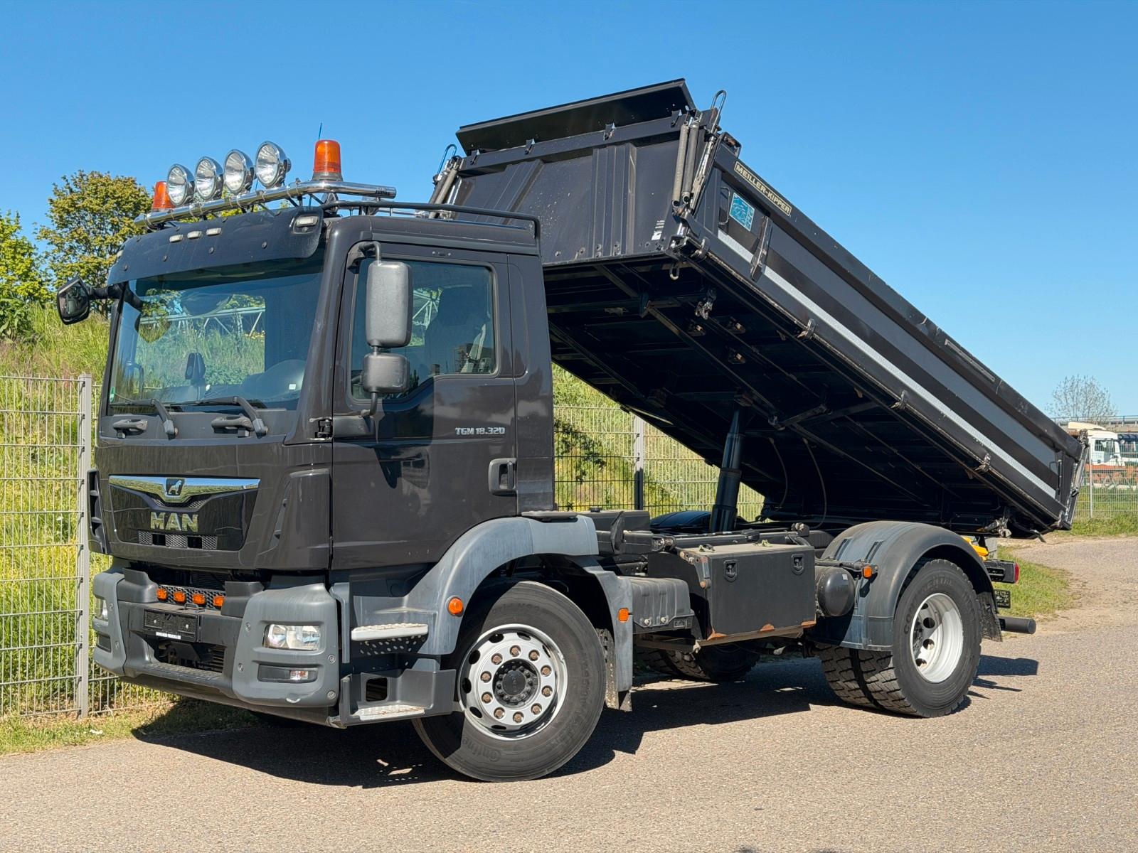 MAN 18.320 4x2 Meiller 3.Seiten-Kipper | Top Zustand