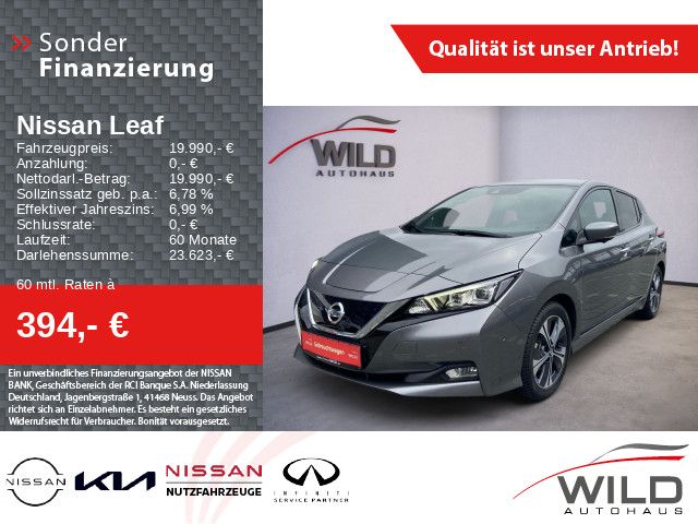 Nissan Leaf Tekna, Winterpaket, Einparkhilfe, 360° CAM