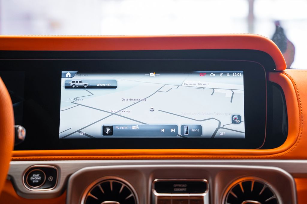 G 63 AMG BRABUS G 800 BLACK / ORANGE CARBON - Bild 23