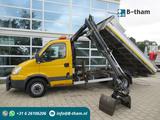 Iveco DAILY 65C15 Kipper + HIAB 044 Kraan Kran Crane - Iveco Daily 65c15
