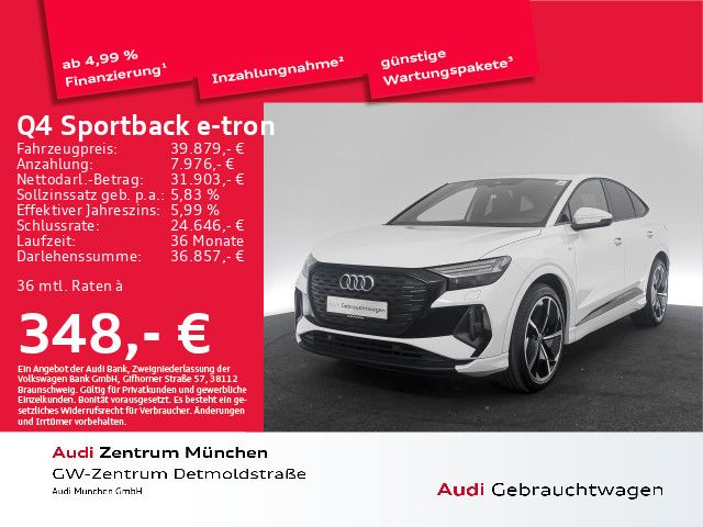 Audi Q4 Sportback 40 e-tron S line SONOS/ACC+/Matrix/