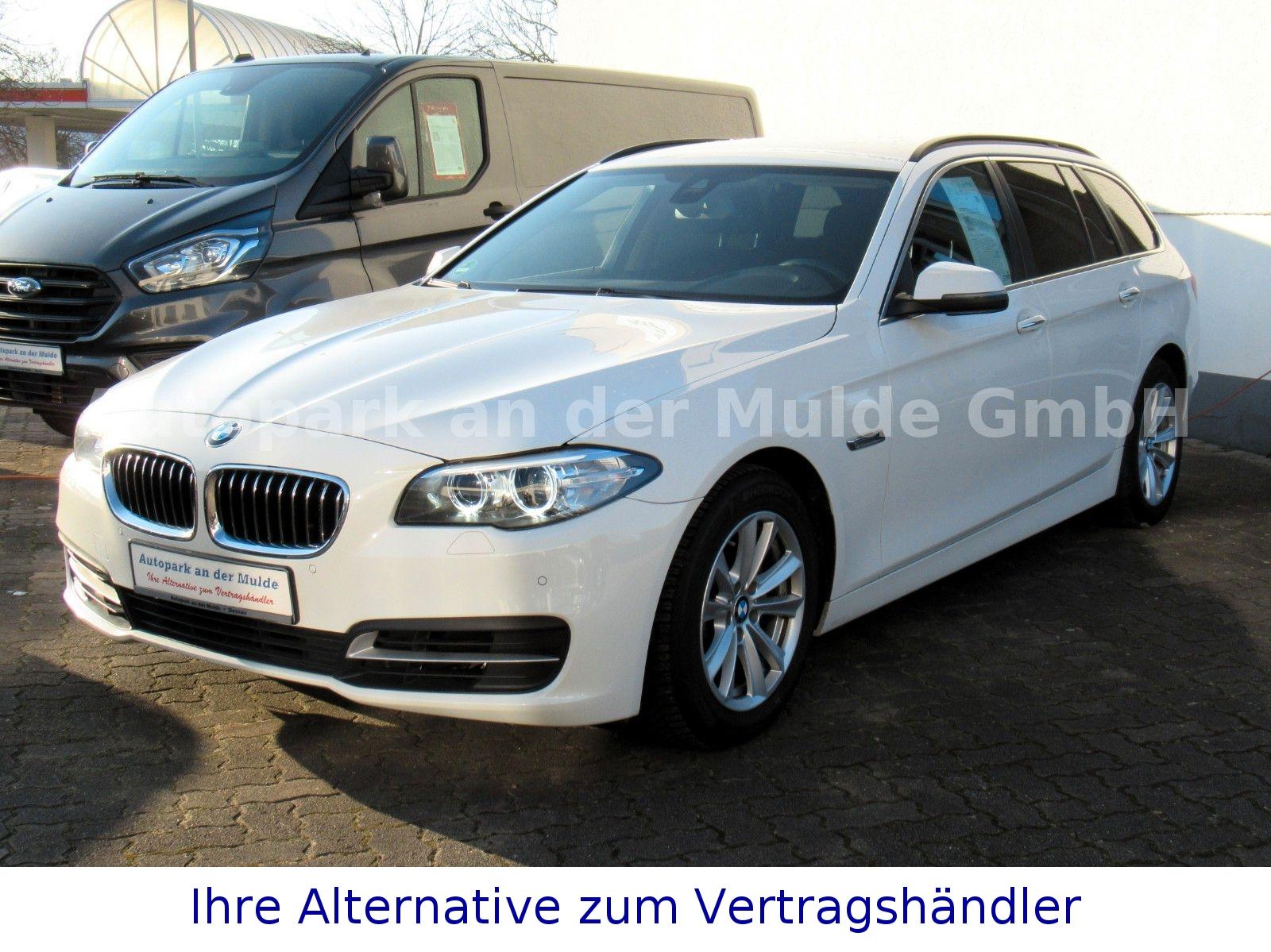 BMW 520dA Touring*AHK schw.*Bi-Xenon*Navi*HiFi*Allwe