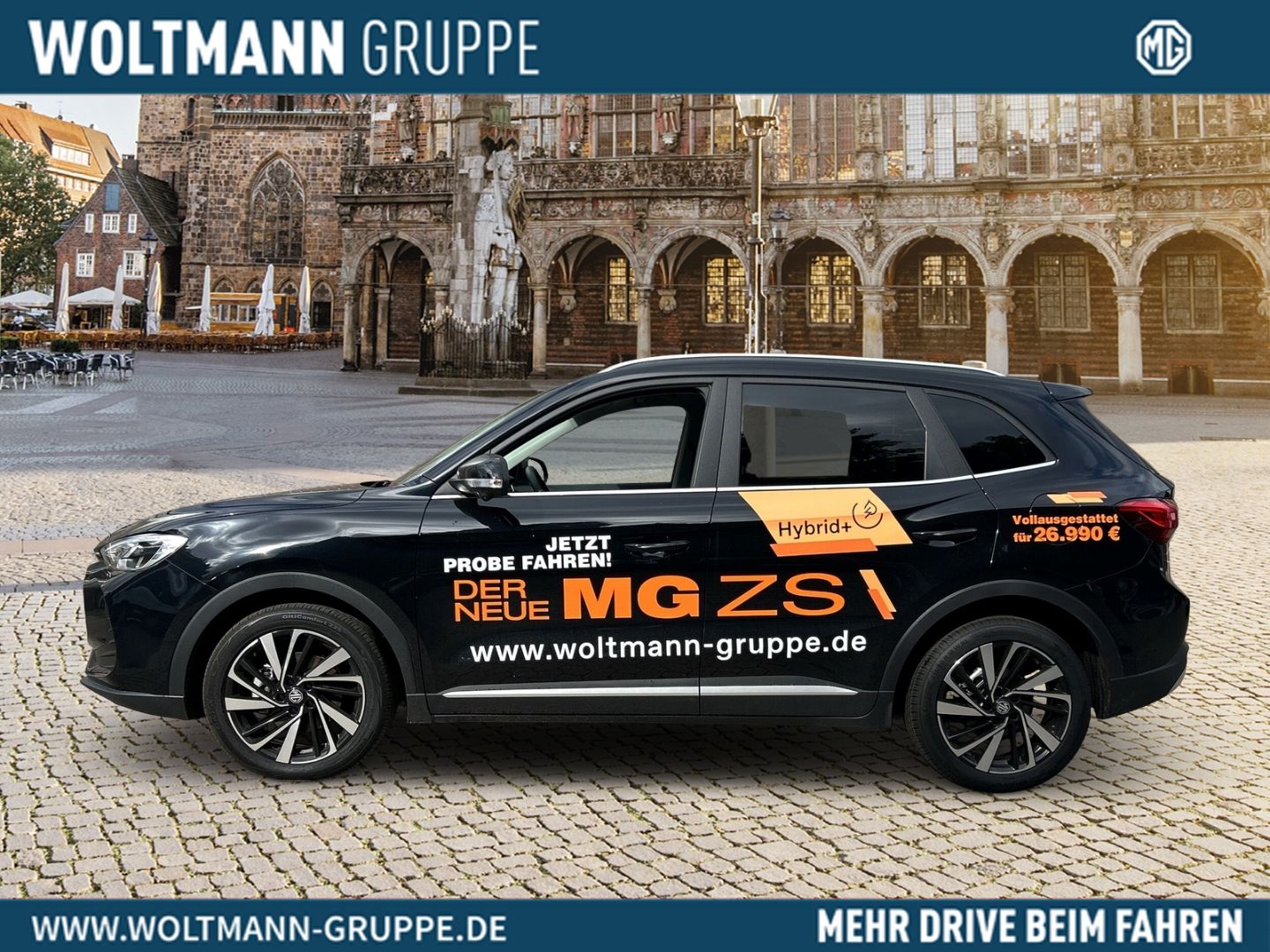 Fahrzeugabbildung MG ZS 1.5 Hybrid+ Luxury VFW