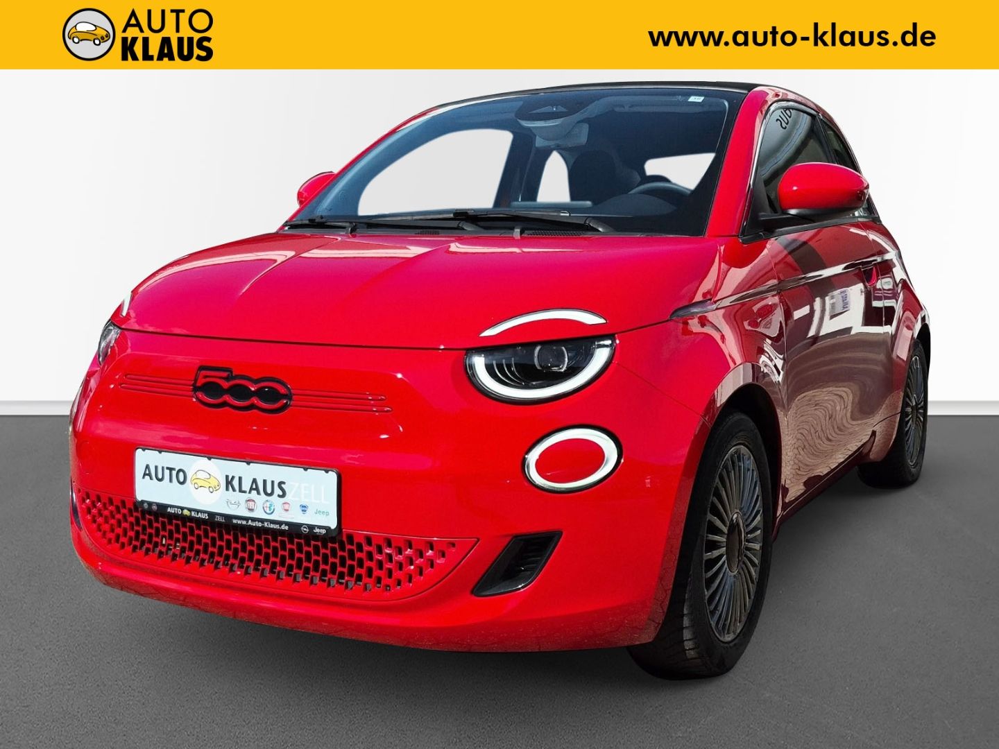 Gebrauchtwagen Fiat 500e 500e Cabrio Red in Zell/Mosel