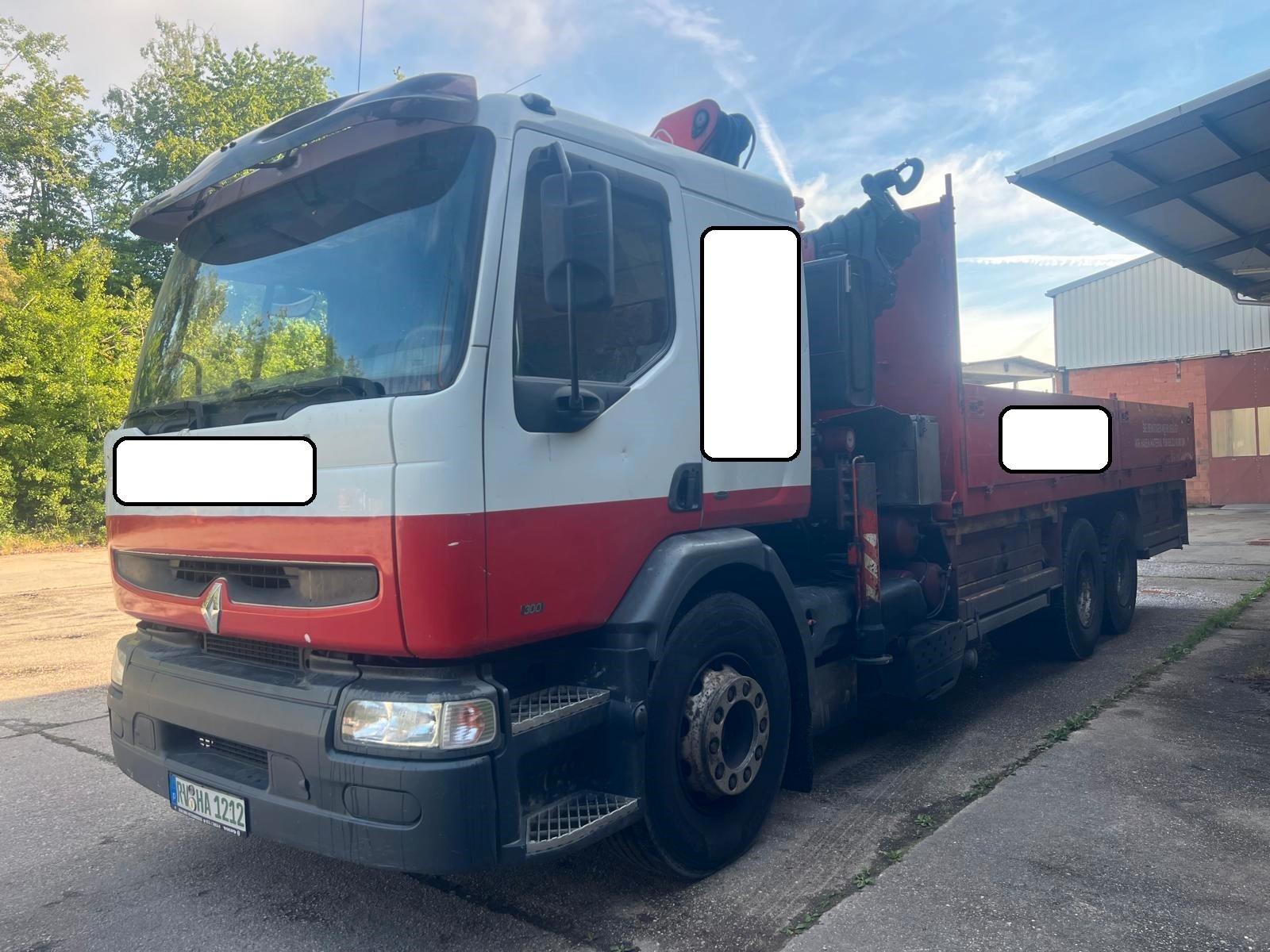 Renault HEBEBUEHNE FASSI KRAN F190