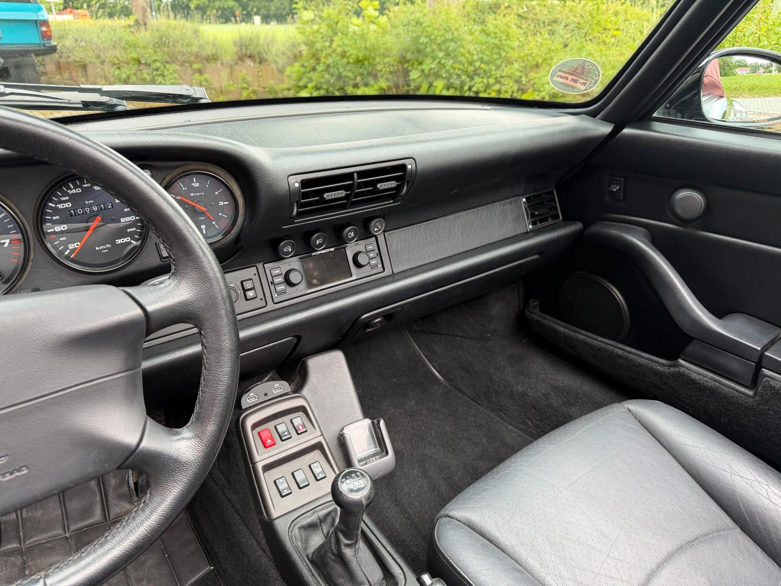 Porsche 993 C2 Cabrio 6-Gg.- 1.dt. Hd. PZ-Scheckheft