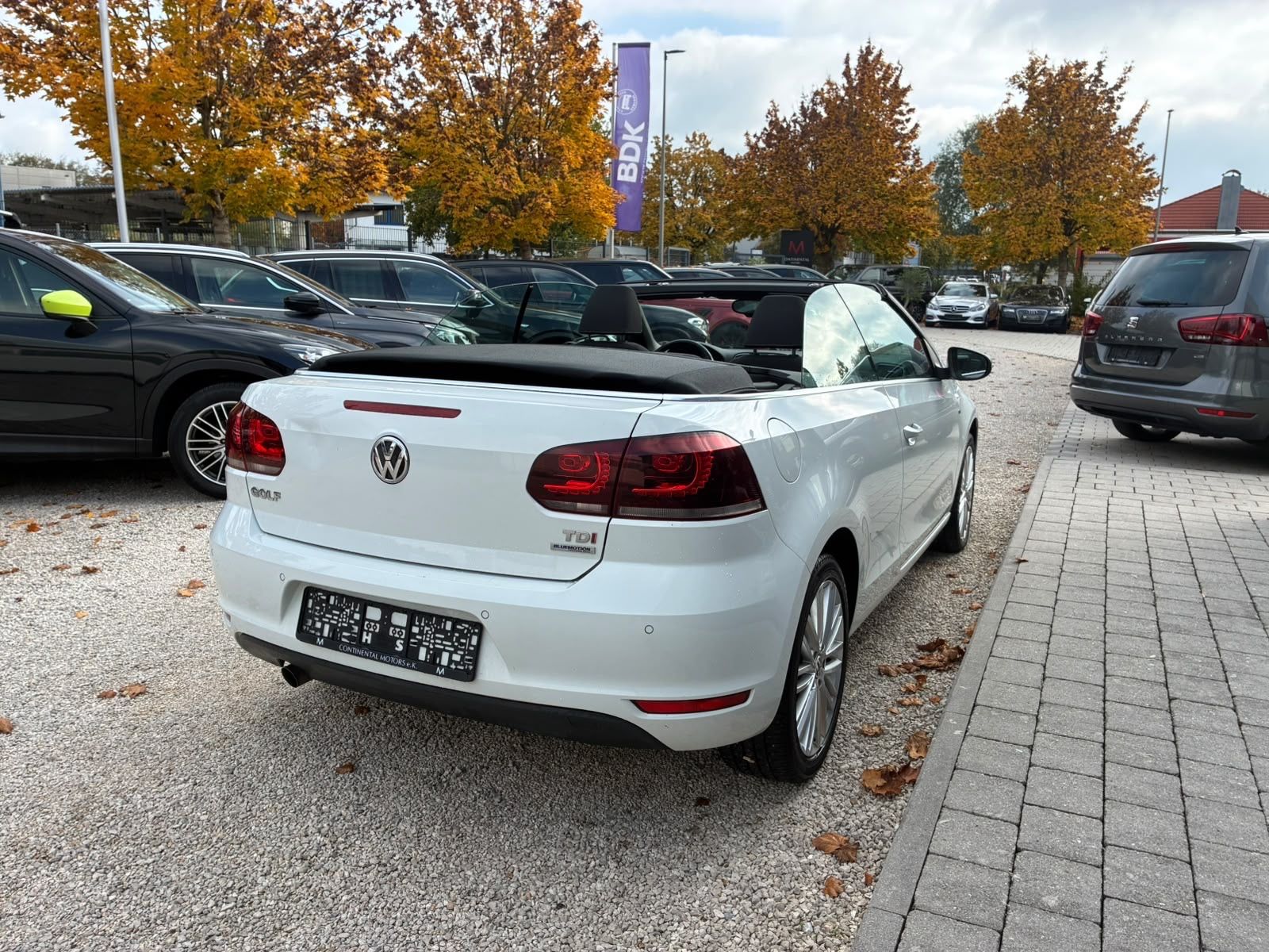 VW Golf Golf VI 1.6 TDI Cabrio Cup*Navi*Tempomat*PDC*, Ansicht 13
