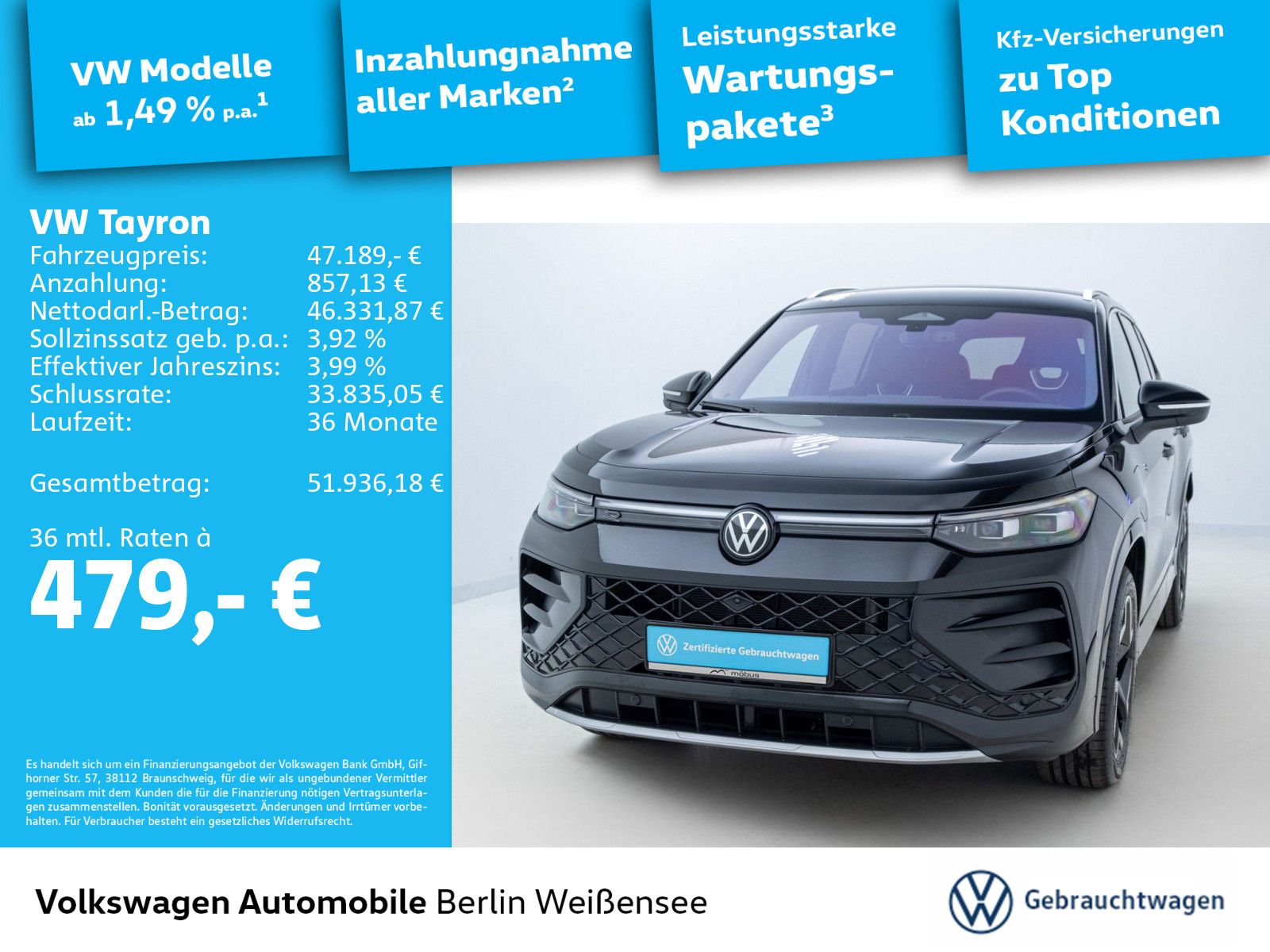 Volkswagen Tayron 1.5 TSI eHybrid R-Line*AREA*AHK*MATRIX*WK imagem 2
