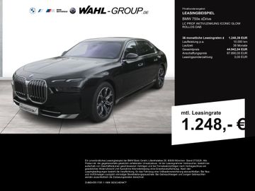 BMW 750e xDrive LC PROF AKTIVLENKUNG ICONIC GLOW RO