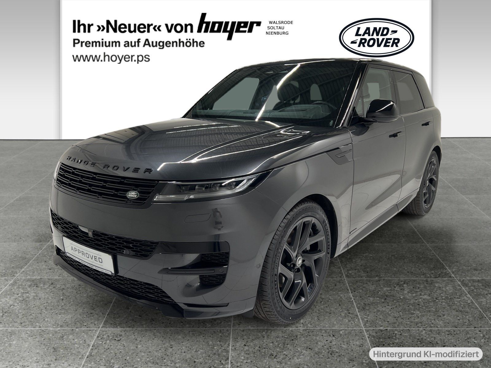Land Rover Range Rover Sport D350 Autobiography AHK Black P foto 1