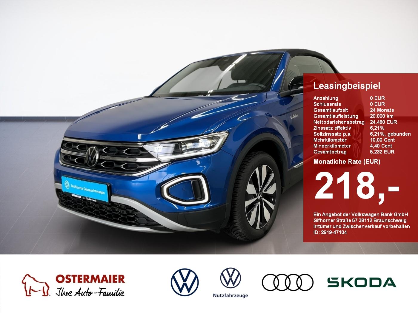 Volkswagen T-Roc Cabriolet GOAL 1.0TSI 116PS ACC.KAMERA.NAV