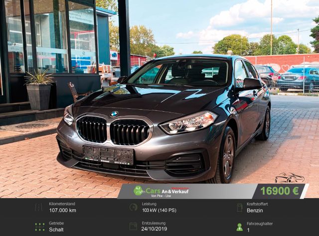 BMW 118i Lim/Advantage/6d-TEMP/Navi/Face-Lift/103KW