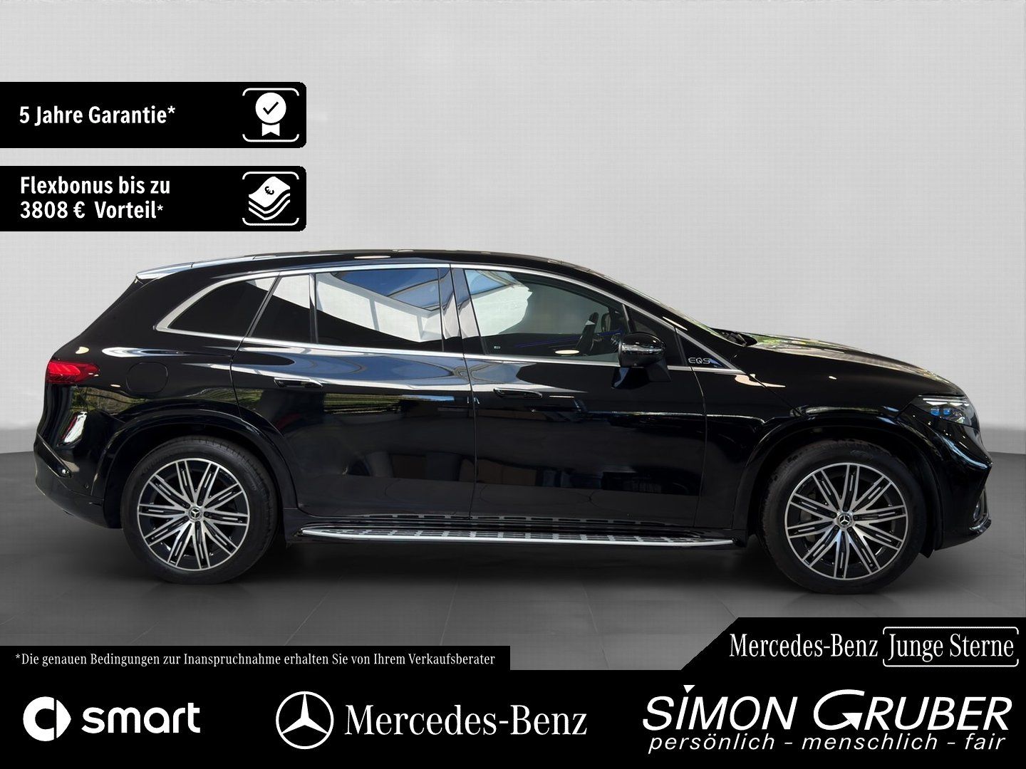 Mercedes-Benz EQS 500 4M SUV AMG Hyper Fond-Entertain 7Sitze foto 5