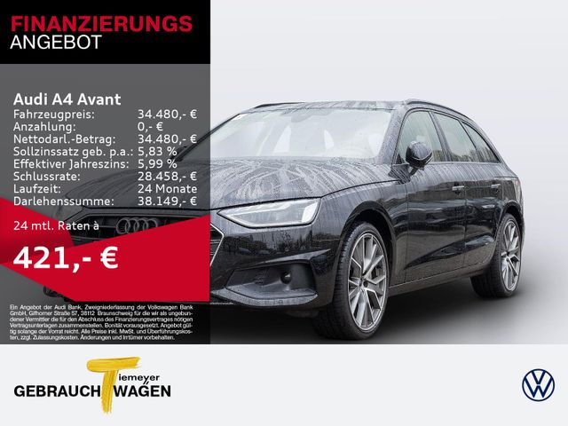 Audi A4 Avant 40 TFSI BUSINESS LED AHK NAVI+ LM19