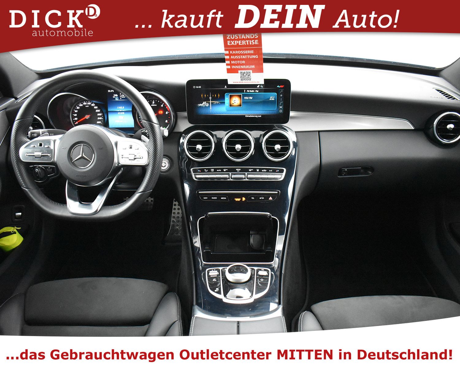 MERCEDES-BENZ C 300de 9G 2X AMG Line NAVI+LED+STANDHZ+ALCANTAR - Image 11