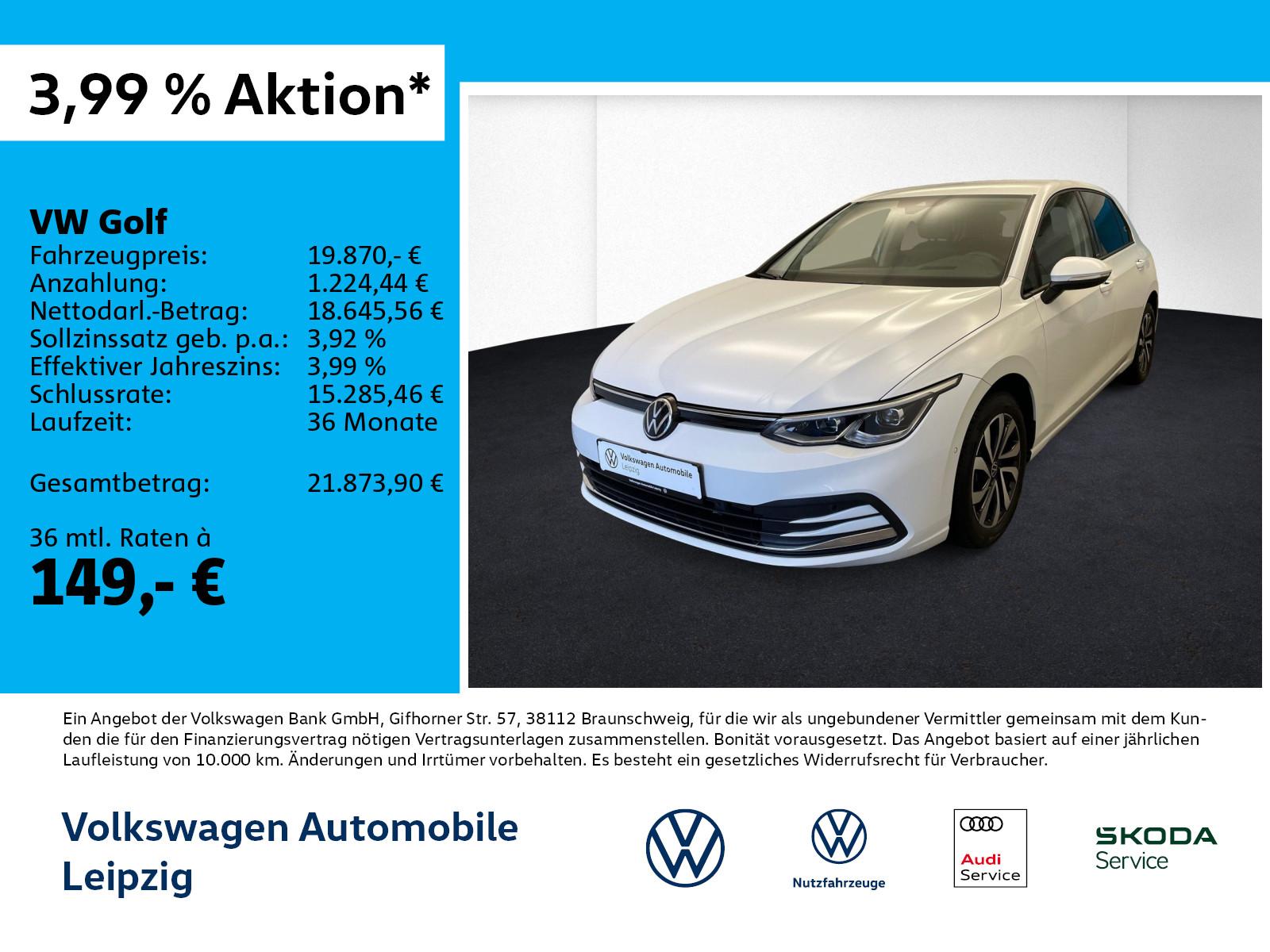 Volkswagen Golf VIII "ACTIVE" 1.5 TSI *ASG*Standhzg.*
