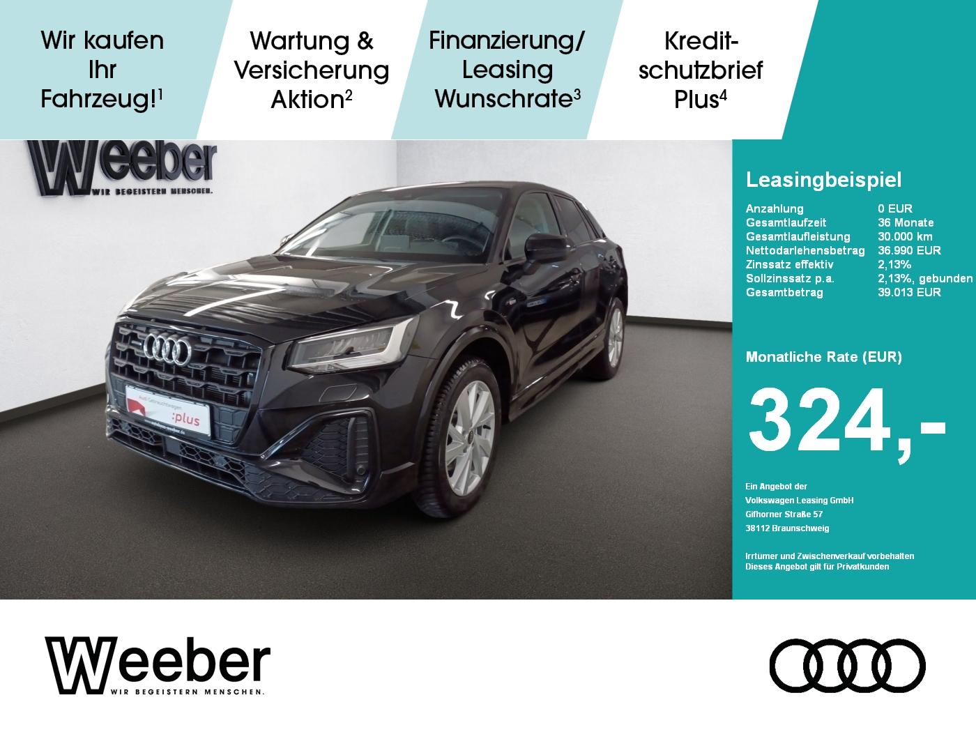 Audi Q2 quattro S line *AHK*NAVI*BLACKSTYLE*APP CONNE