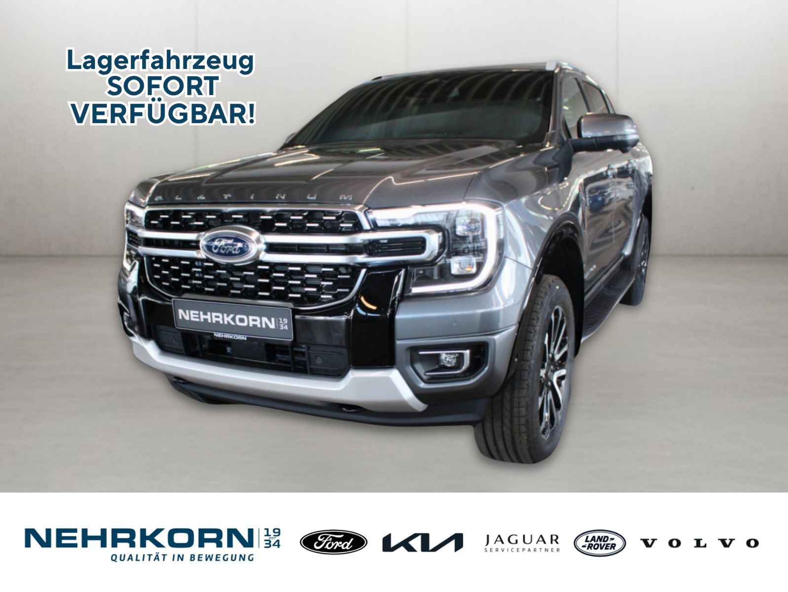 Fahrzeugabbildung Ford Ranger Platinum Automatik LEDER AHK ROLLO STDH