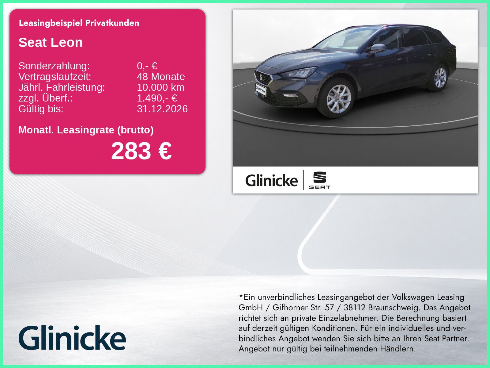 Seat Leon Sportstourer 1.5 eTSI Road Edition