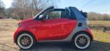 Smart ForTwo cabrio 0.9 66kW BRABUS edition twinam... - Smart ForTwo mit Benzin-Antrieb: Rot, Leder