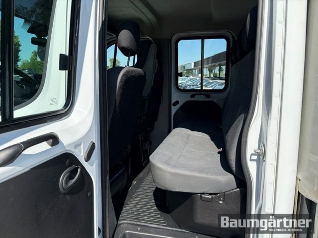 Fahrzeugabbildung Renault Master DoKa dCi 135 3,5t L2H1 Pritsche/Plane - mit KI generiert/bearbeitet