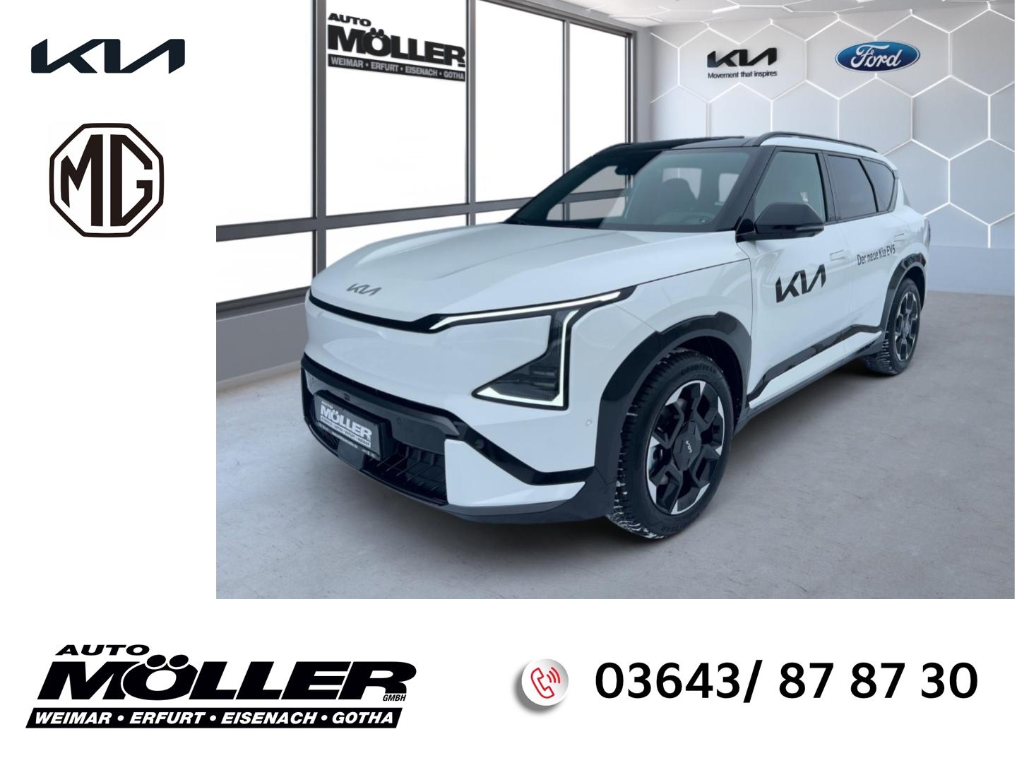 Kia EV5 GT-Line Glasdach Drive 81,4-kWh ACC Massage 