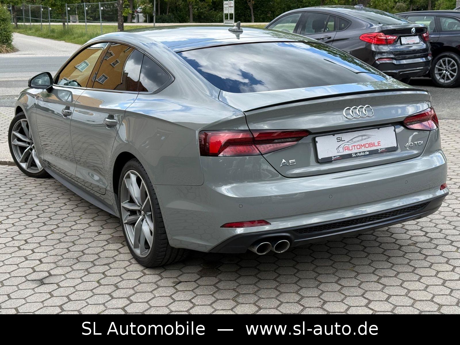 Audi A5 Sportback 40 TDI Aut. S-Line Navi LED