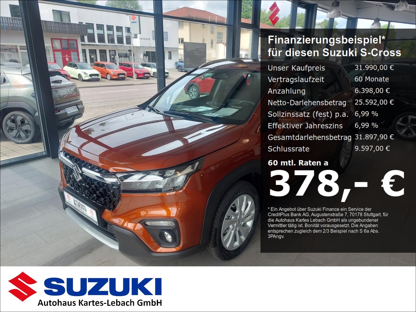 Suzuki S-Cross Comfort 4x4 1.4 Hybrid Kam SZH LED Car P