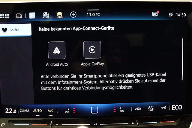 ID.4 Pure 125kW Wärmepumpe IQ-LIGHT ACC Anschlus