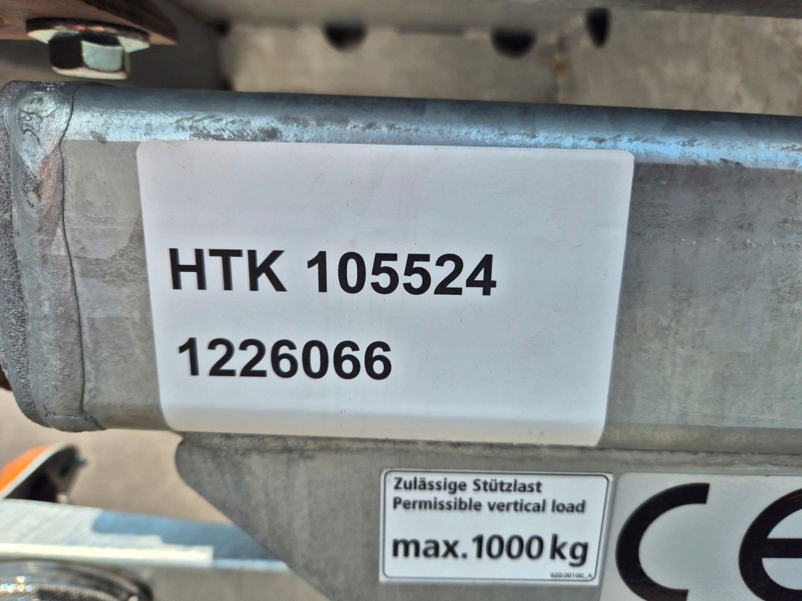 Fahrzeugabbildung Humbaur HTK 115524 Dreiseitenkipper vollverzinkt