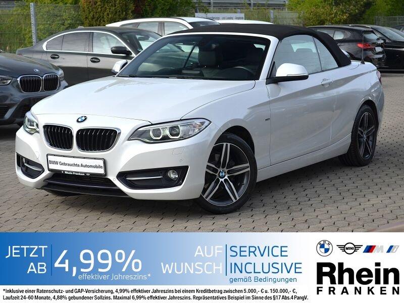 BMW 218i Sport Line Navi.Xenon.PDC.HiFi.Leder.Klima