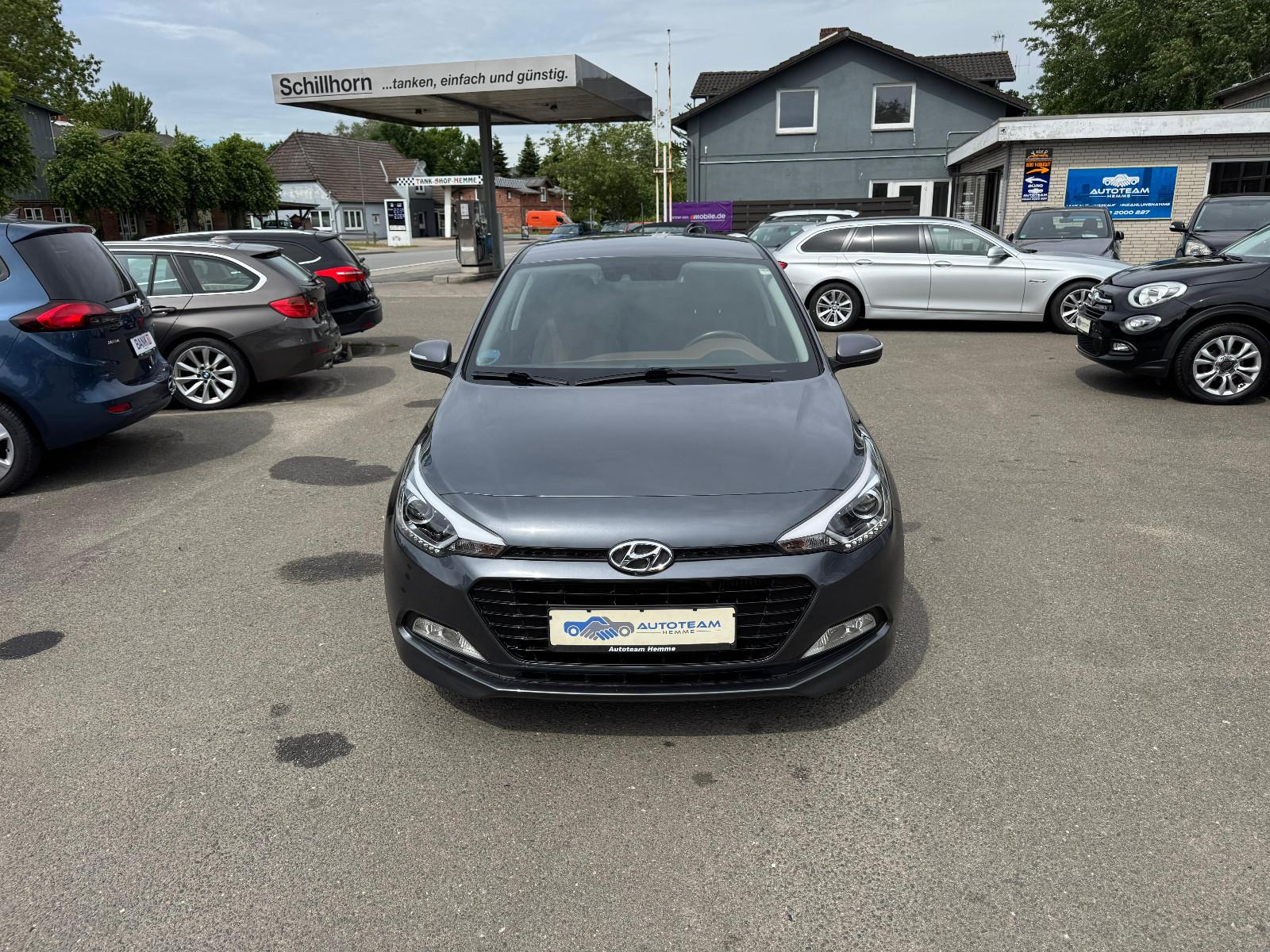 Hyundai i20 HU+SERVICE NEU/KLIMA/NAVI/KAMERA/SHA/MFL