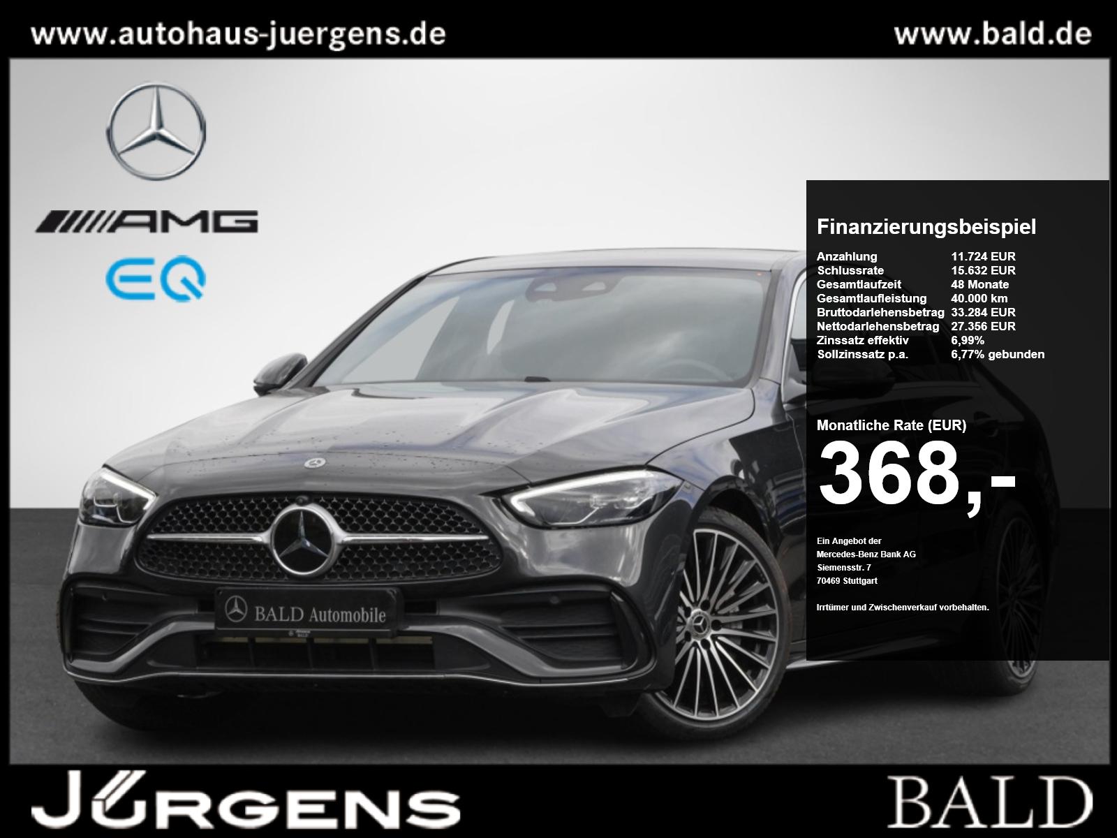 Mercedes-Benz C 200 d AMG-Sport/Distr/Memo/GURAD 360/Ambi/19''