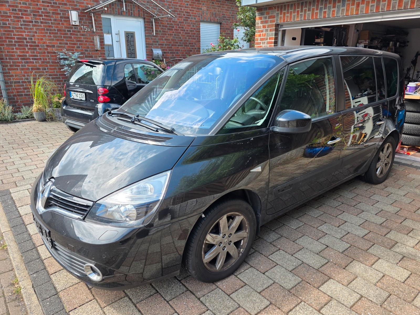 Renault Espace 2012 — engine 1.995 cm³, 150 HP (110kW)