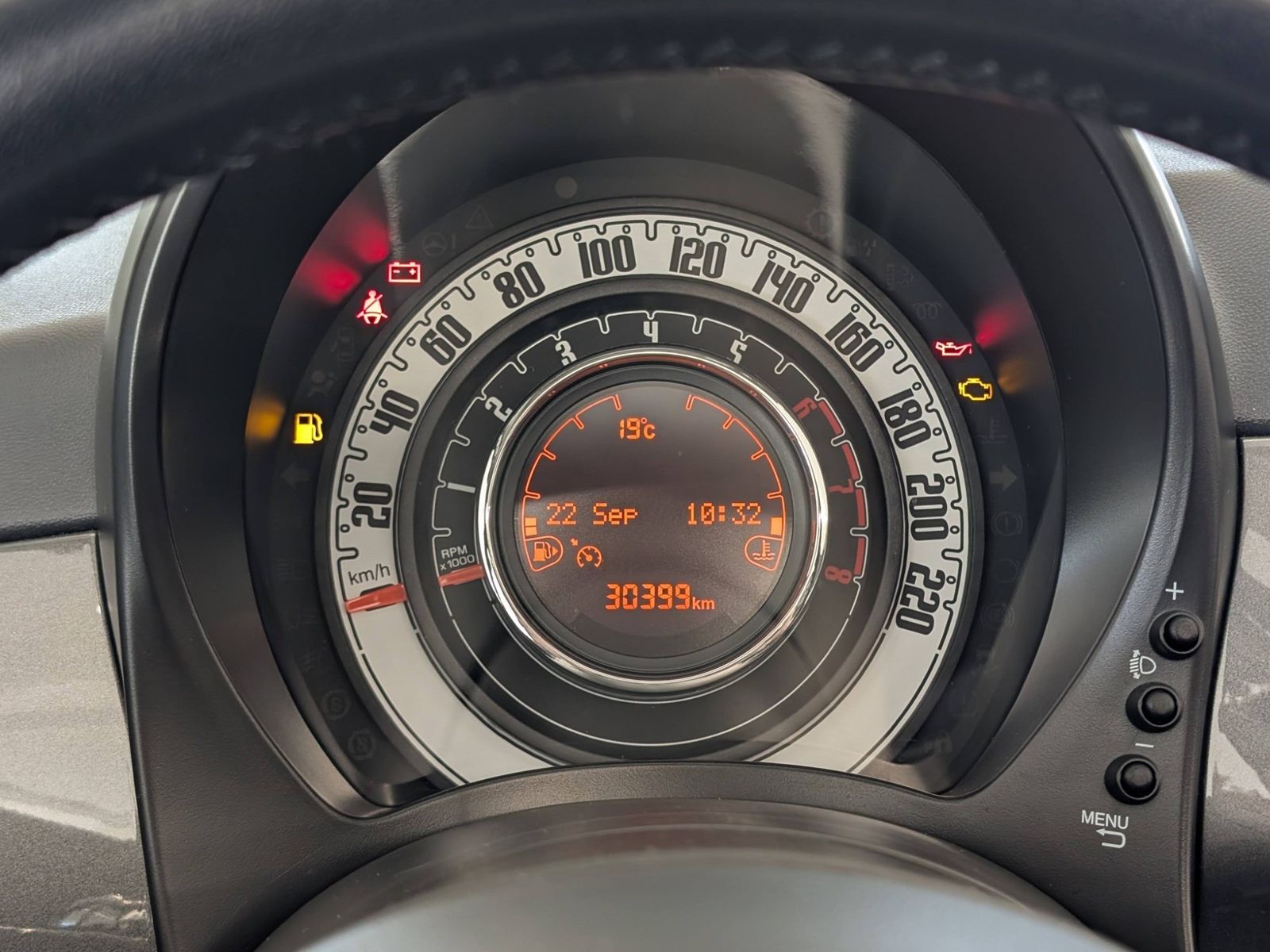 FIAT 500C  1.2 Lounge Cabrio Klima Bluetooth – Bild 19