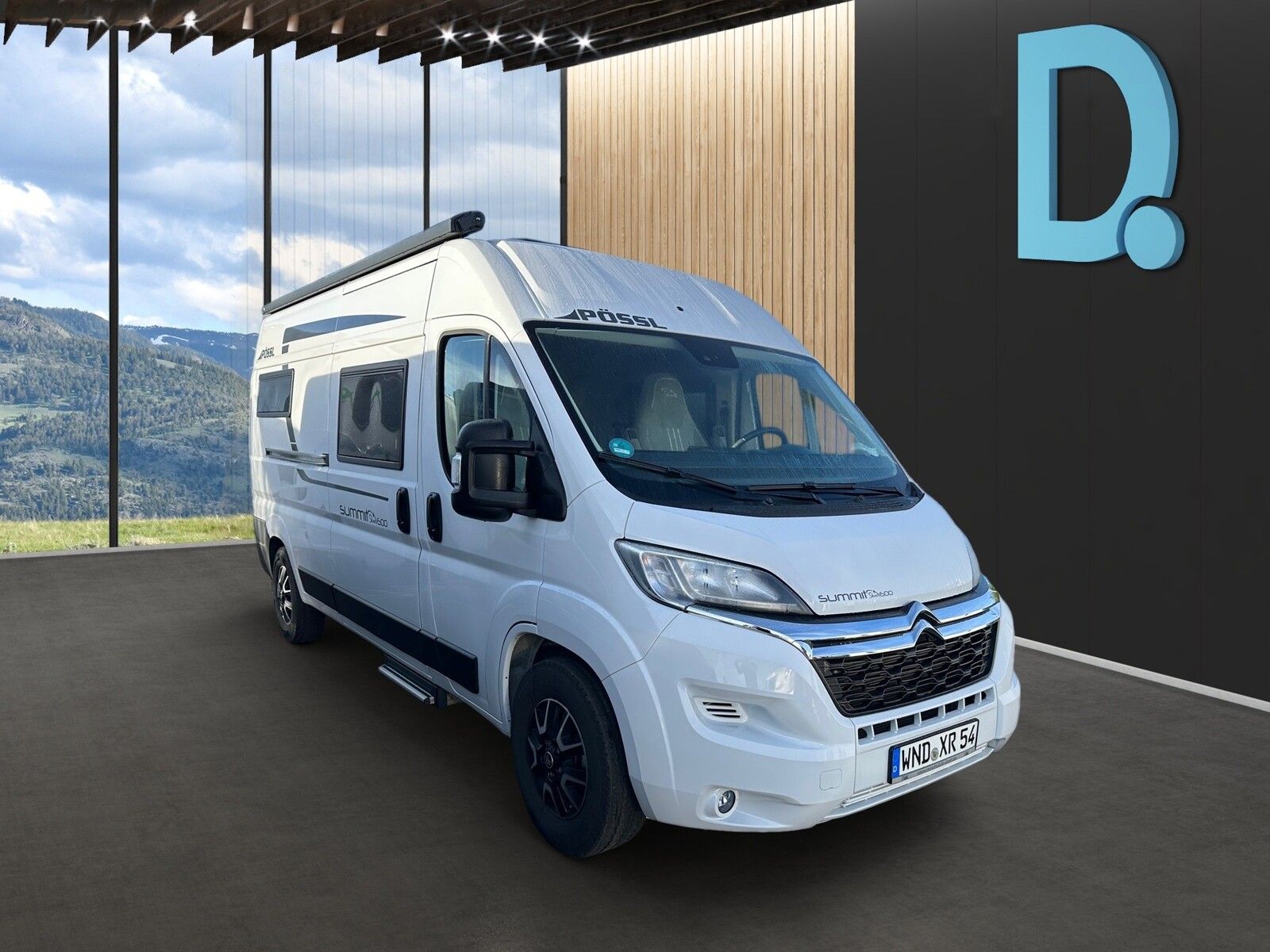 Fahrzeugabbildung Pössl Summit Shine 600 Citroen 140 PS Mark.,Solar,AHK