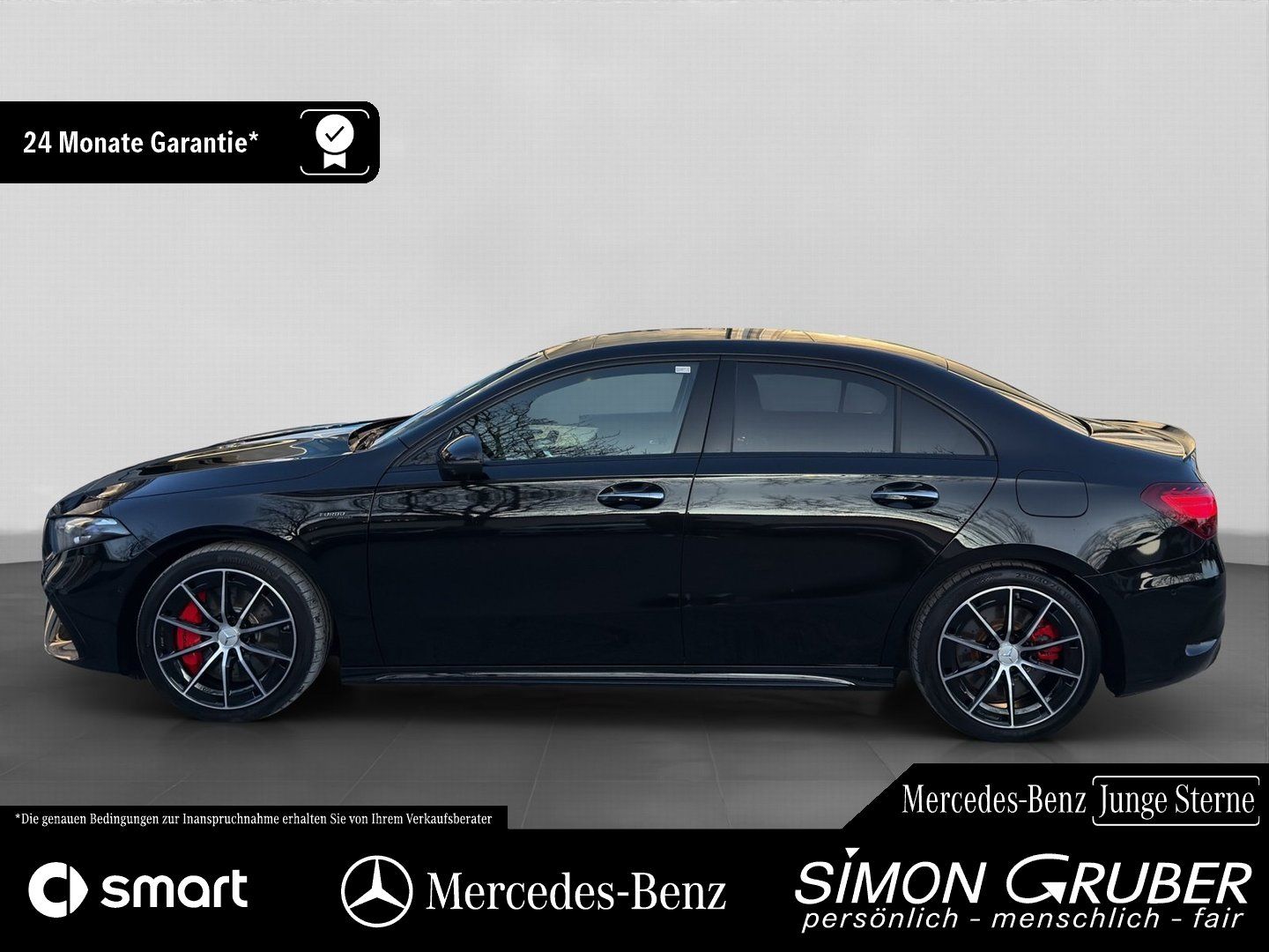 Fahrzeugabbildung Mercedes-Benz A 35 4M AMG Limo Night II Pano HUD 360 Burm Ambi